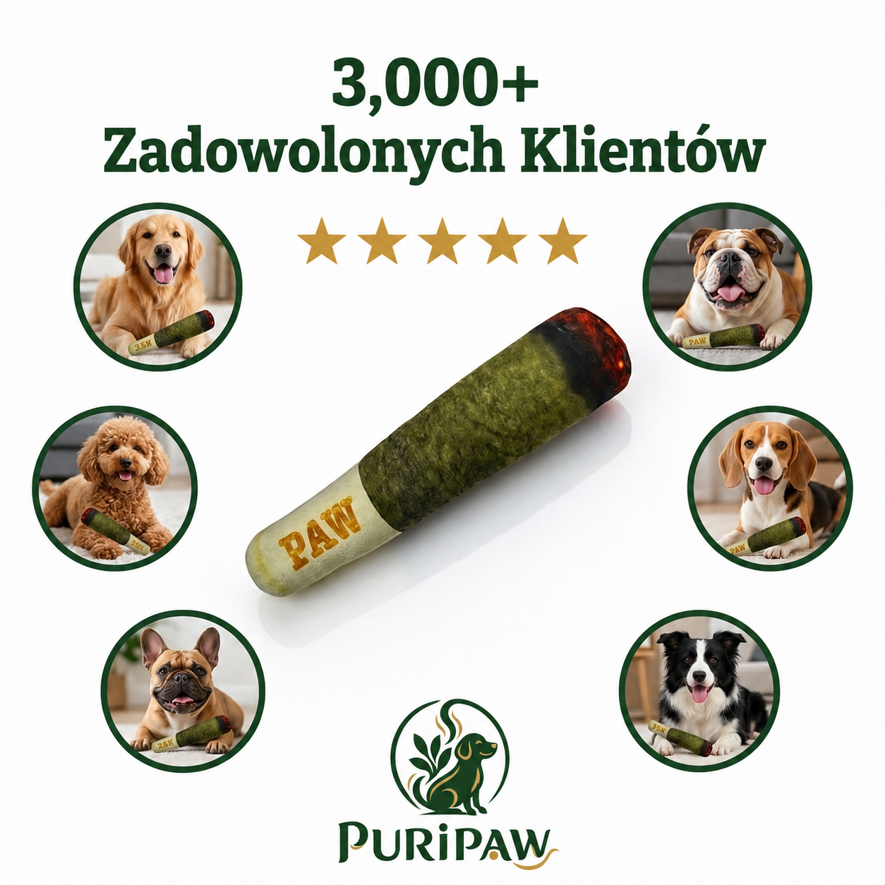 PuriPaw - zabawka dla psa